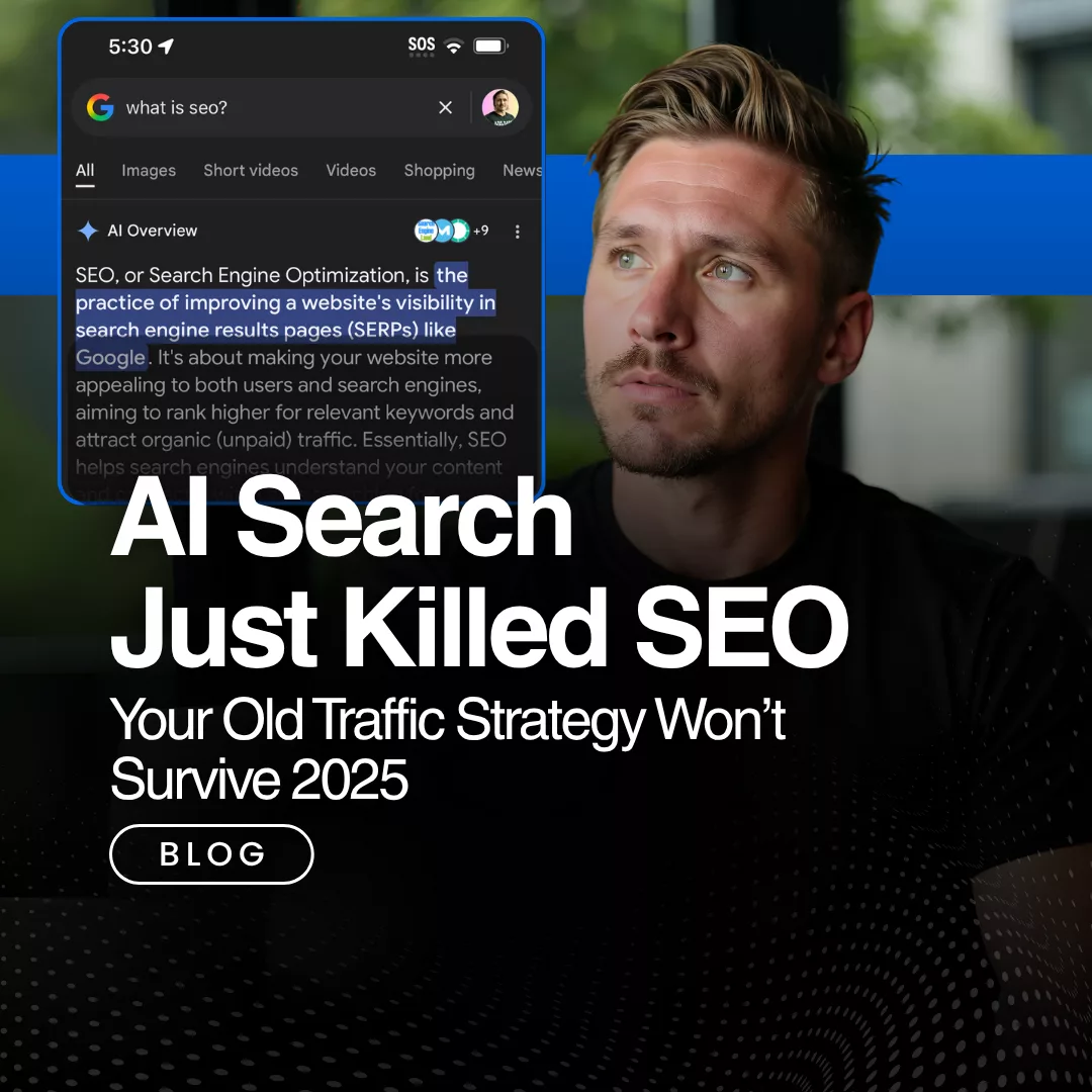 Illustration depicting AI algorithms enhancing website SEO performance through data analysis and optimization tools.
