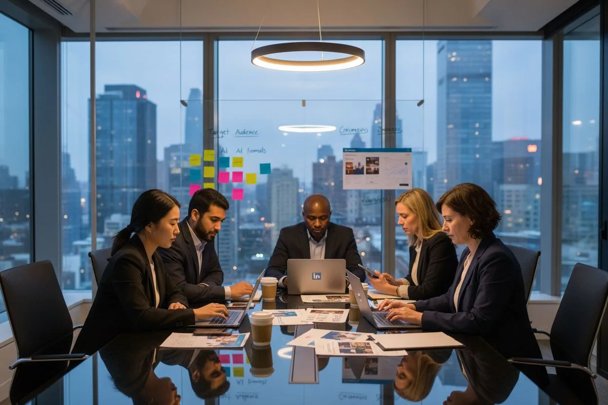 LinkedIn advertising office