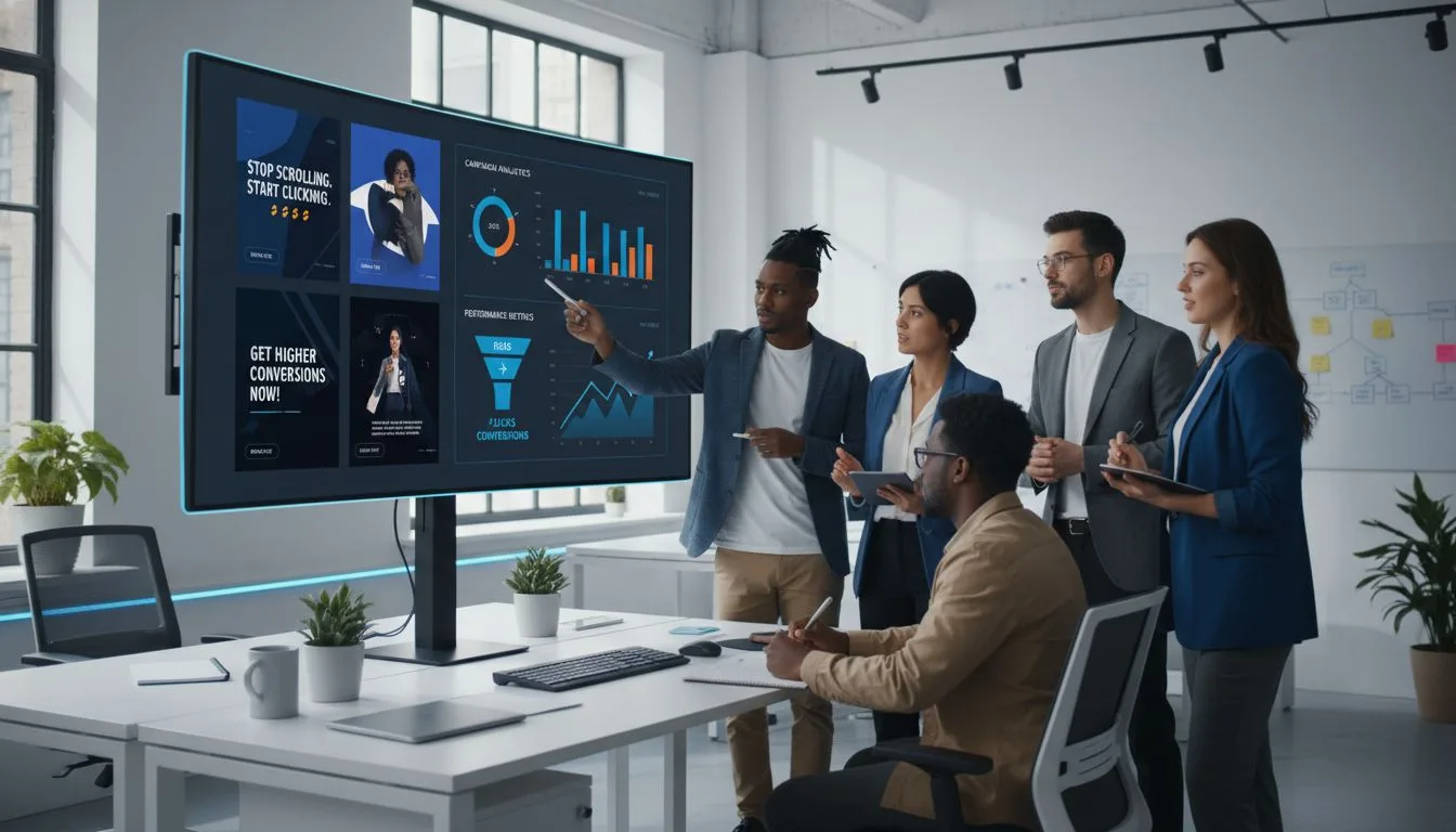 display advertising teamwork