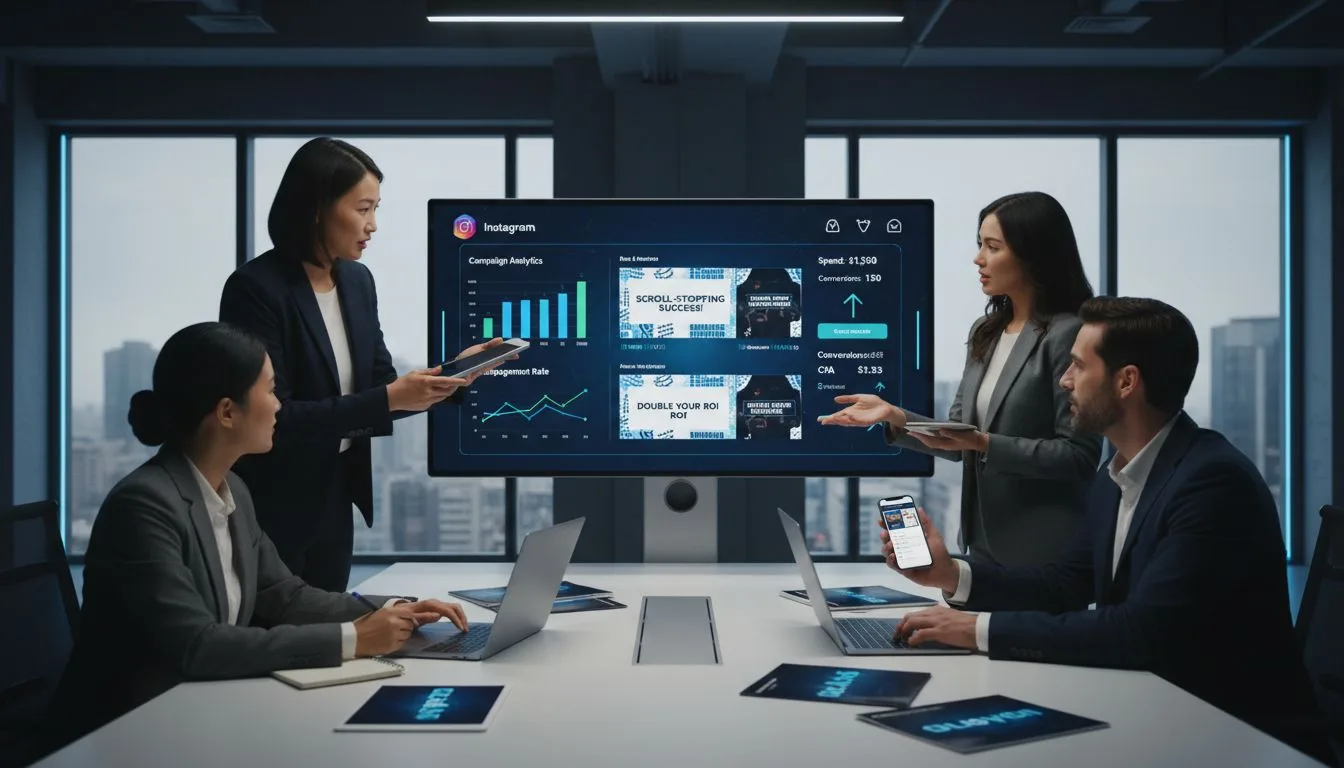 instagram marketing team meeting