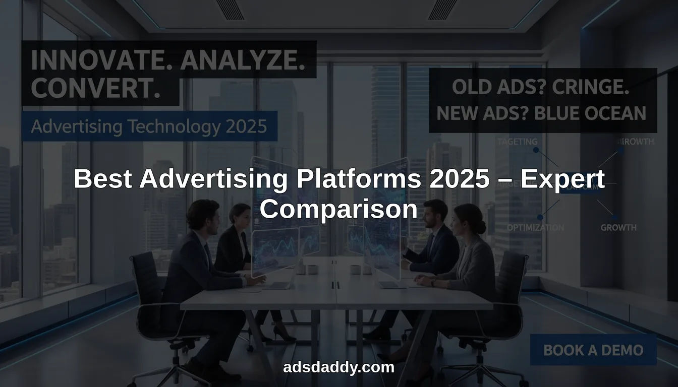 best advertising platforms 2025 hero header image