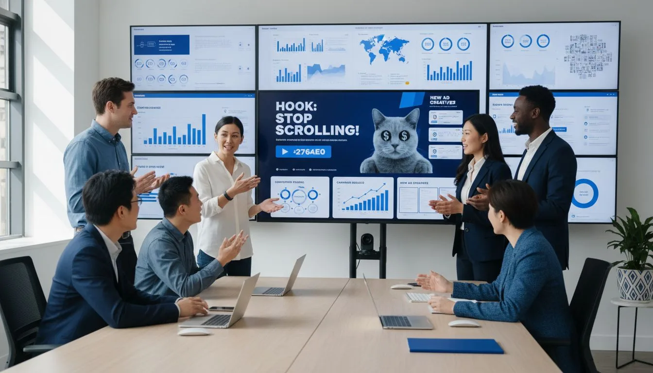 video advertising workspace